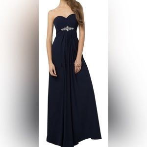 Bill Levkoff strapless sweetheart dress